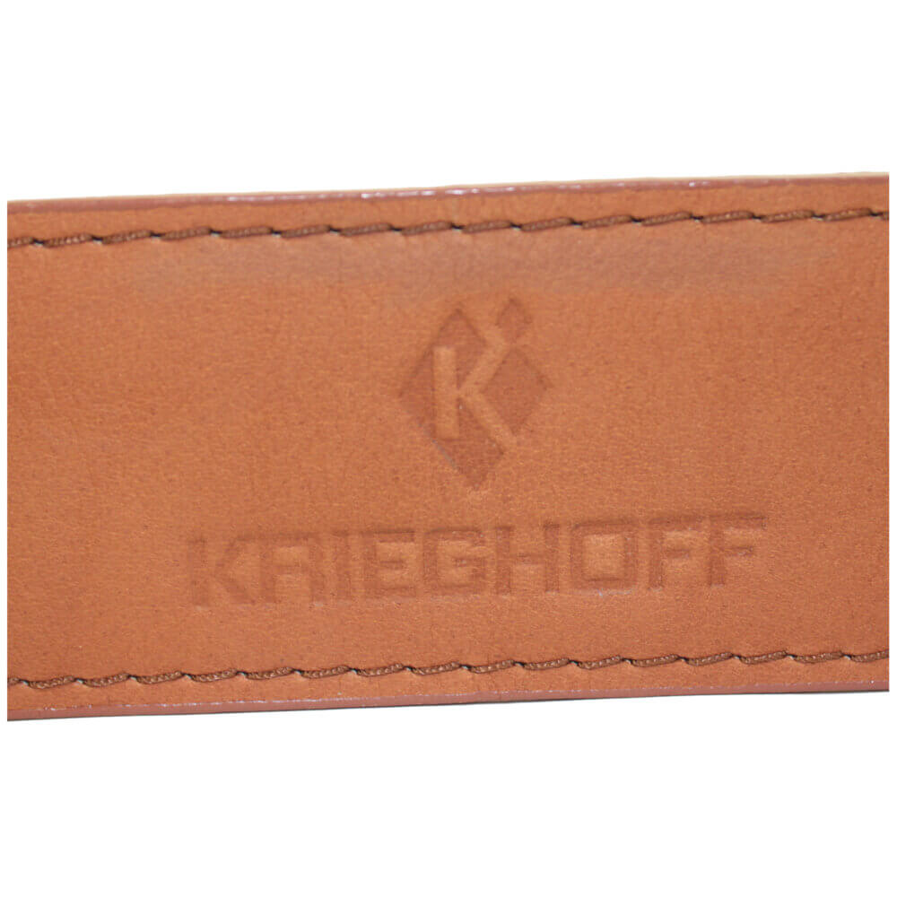 Leather Buckle-less Belt by Wild Hare, Light Brown, 3 Sizes