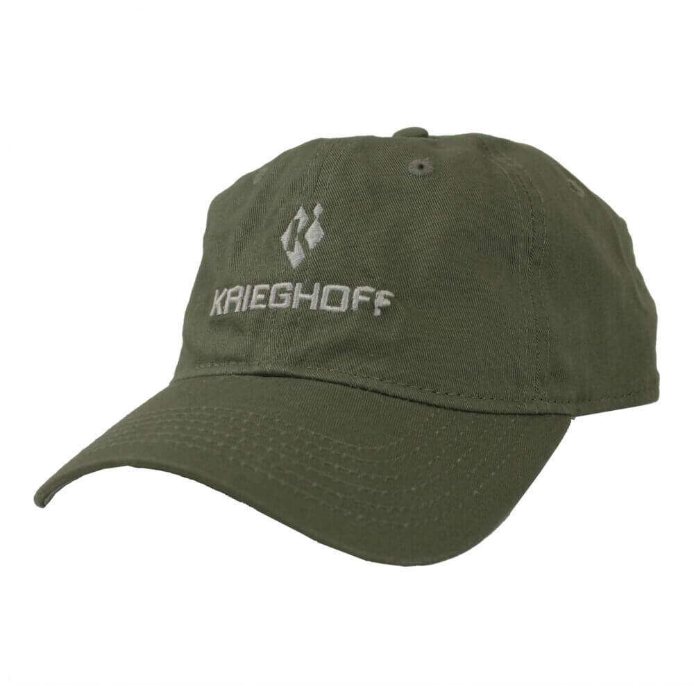 Krieghoff Cotton Twill Hat, Olive