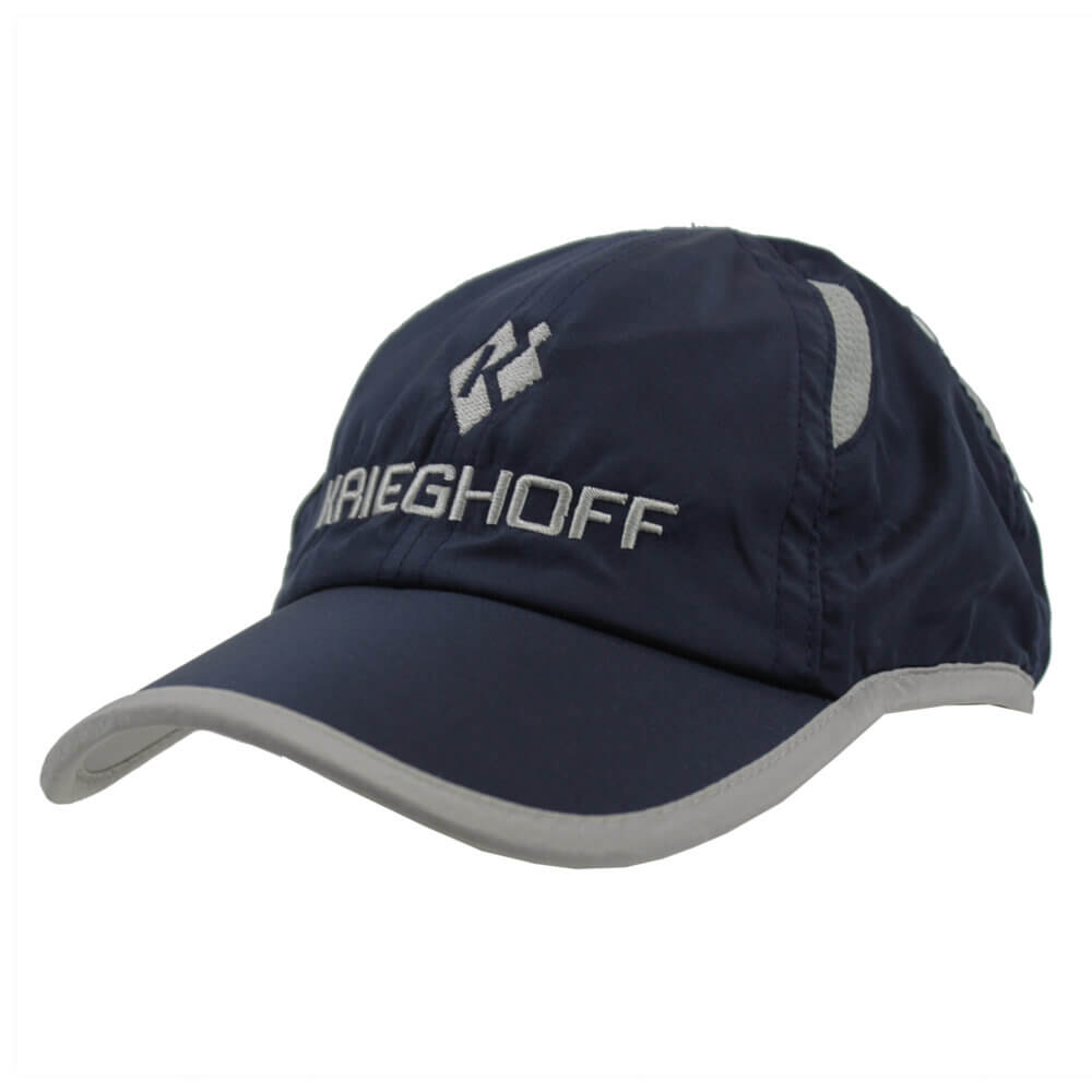 Krieghoff Performance Hat, Navy/Grey